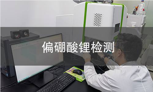 偏硼酸锂检测
