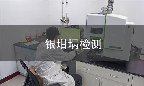 银坩埚检测