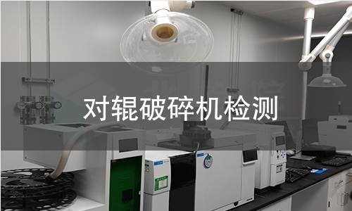 对辊破碎机检测