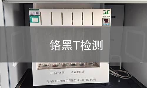 铬黑T检测