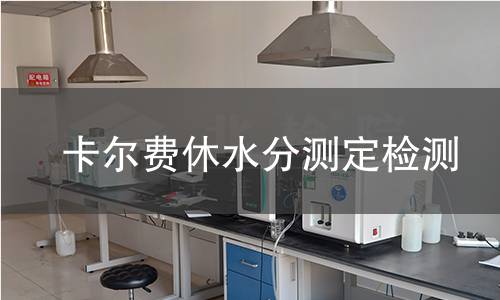 卡尔费休水分测定检测
