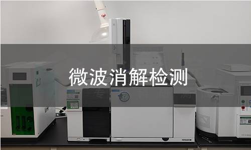 微波消解检测