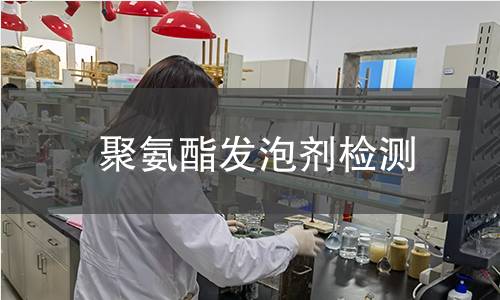 聚氨酯发泡剂检测