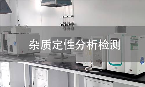 杂质定性分析检测