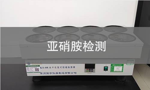 亚硝胺检测