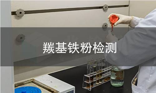羰基铁粉检测