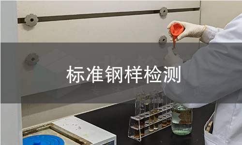 标准钢样检测