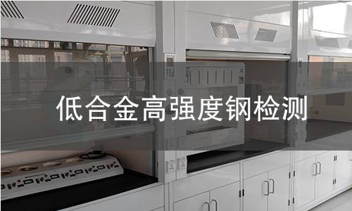 低合金高强度钢检测