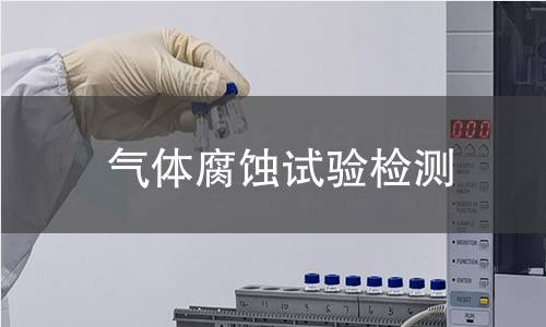 气体腐蚀试验检测