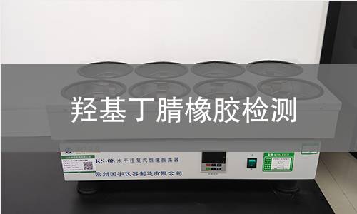 羟基丁腈橡胶检测